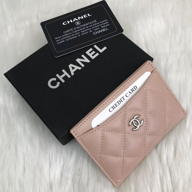 CHNL CLASSİC CARD HOLDER PUDRA PEMBESİ